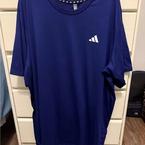 Adidas Men's Royal Blue Short Sleeve Tee